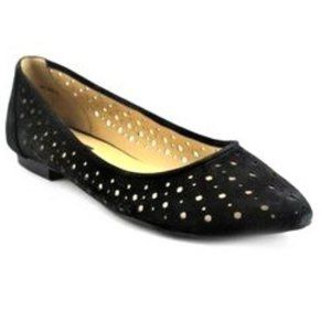 Mojo Moxy Suede Pointy Toe Flats Sz 9.5 NWB